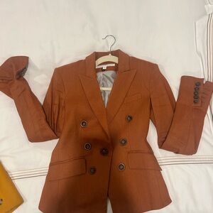 Veronica Beard Terracotta Blazer